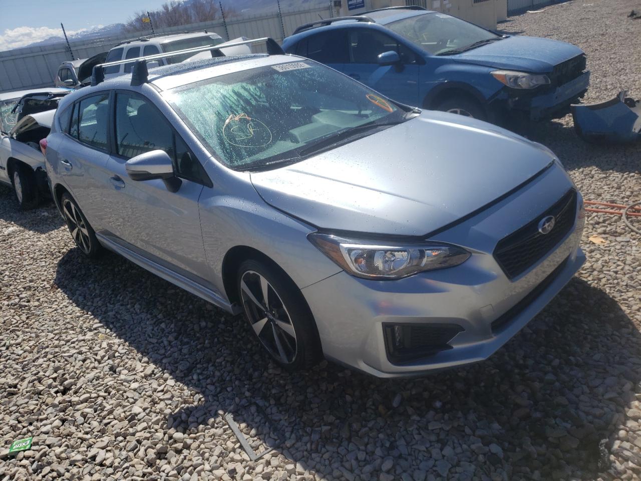 SUBARU IMPREZA SP 2019 with VIN 4S3GTAM61K3745657 - Photo from auction