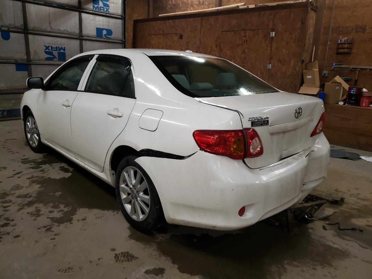 Photo 3 from auction – 2009 TOYOTA COROLLA BA with VIN JTDBL40E59J005379
