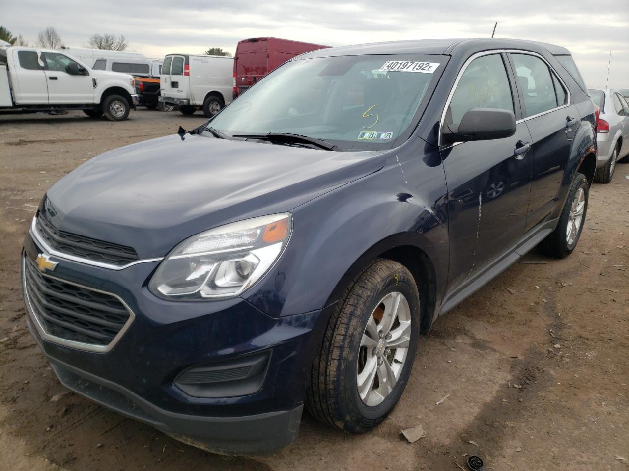 Photo 2 from auction – 2017 CHEVROLET EQUINOX LS with VIN 2GNALBEK7H1529258