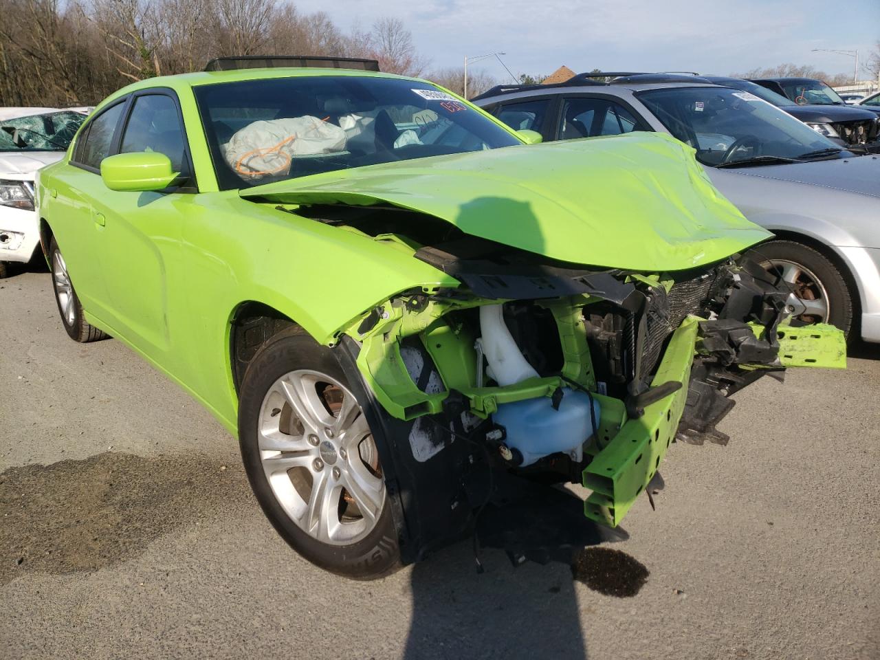 DODGE CHARGER SX 2019 with VIN 2C3CDXBG1KH727980 - Photo from auction