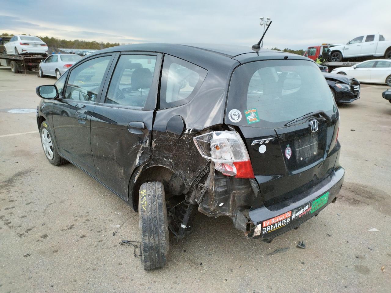 Photo 3 from auction – 2011 HONDA FIT with VIN JHMGE8H33BC007022
