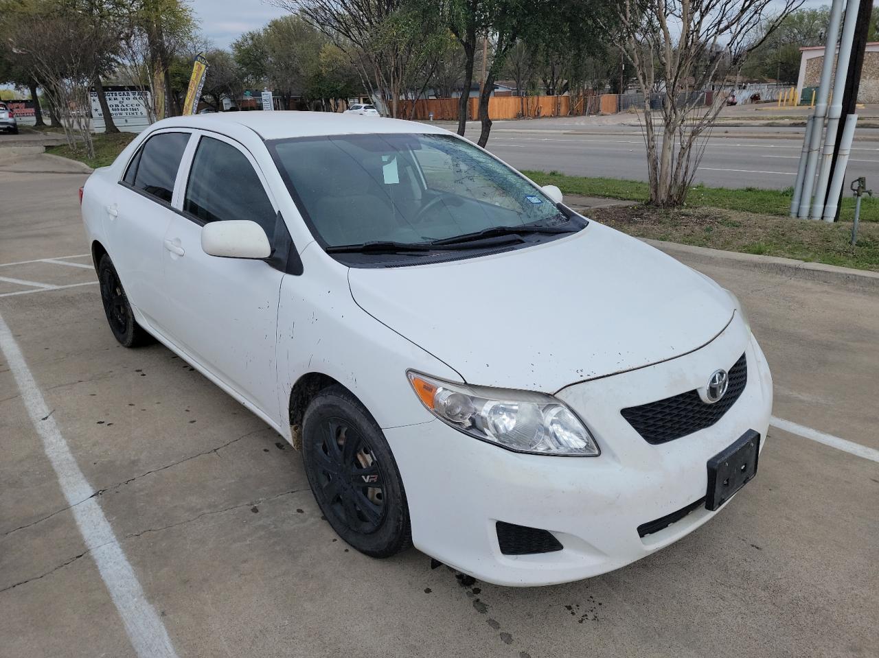 TOYOTA COROLLA BA 2009 with VIN JTDBL40E899049099 - Photo from auction