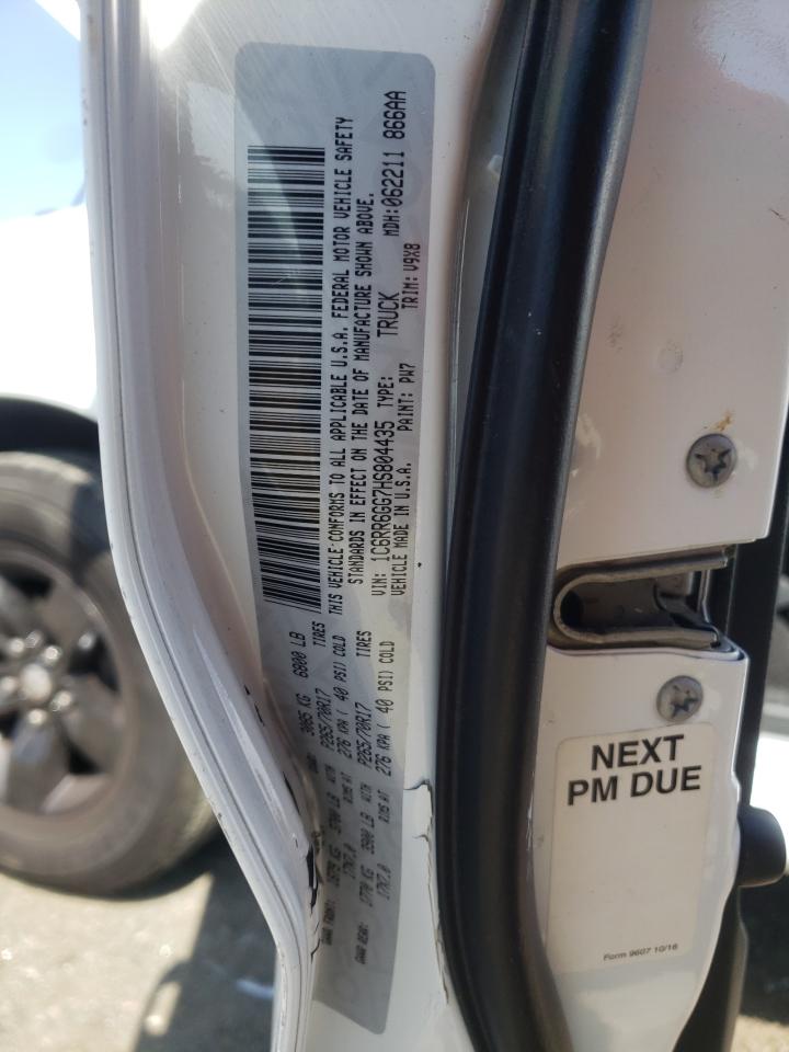 Photo 10 from auction – 2017 RAM 1500 SLT with VIN 1C6RR6GG7HS804435