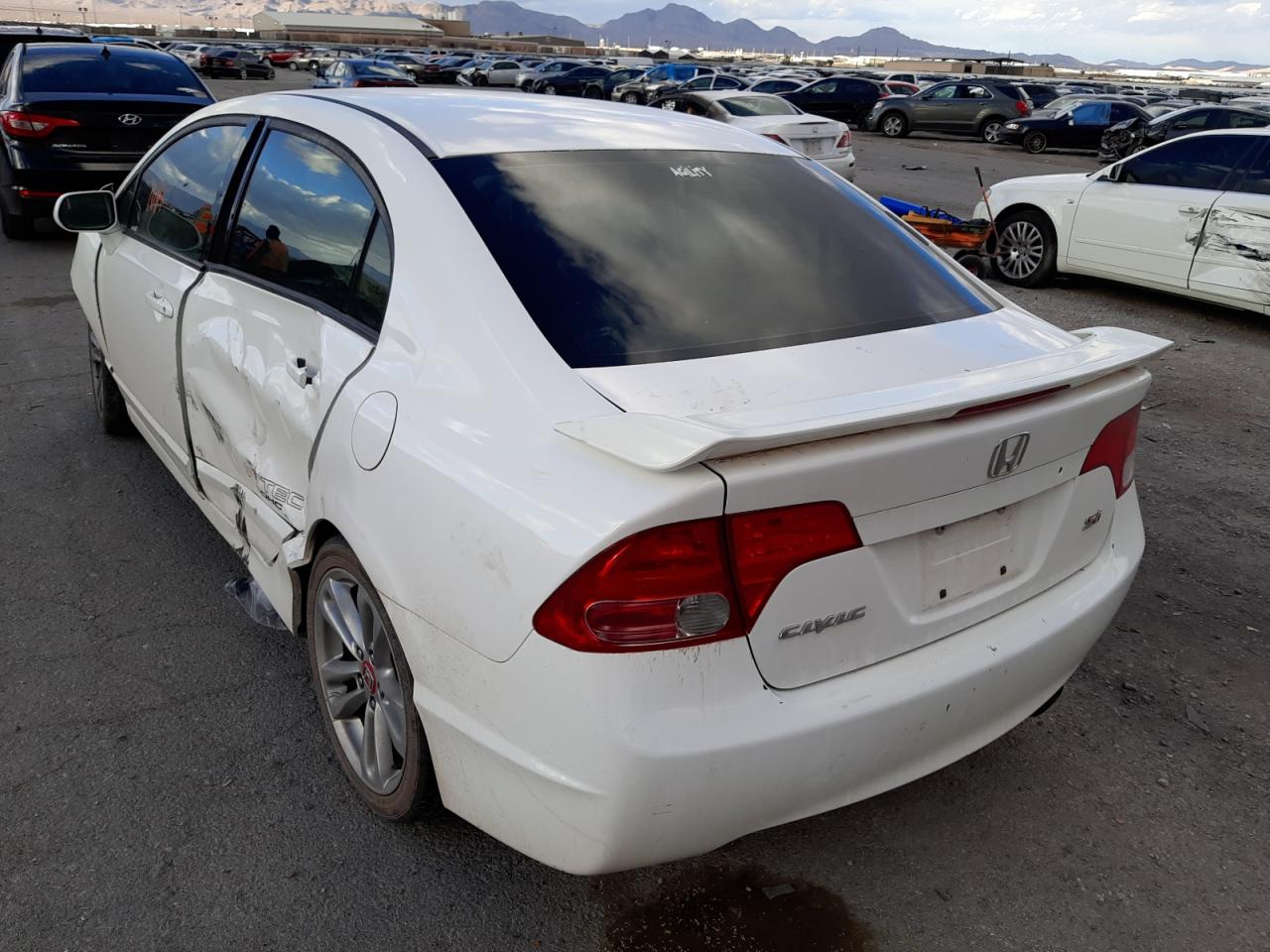Photo 3 from auction – 2007 HONDA CIVIC SI with VIN 2HGFA55527H706077