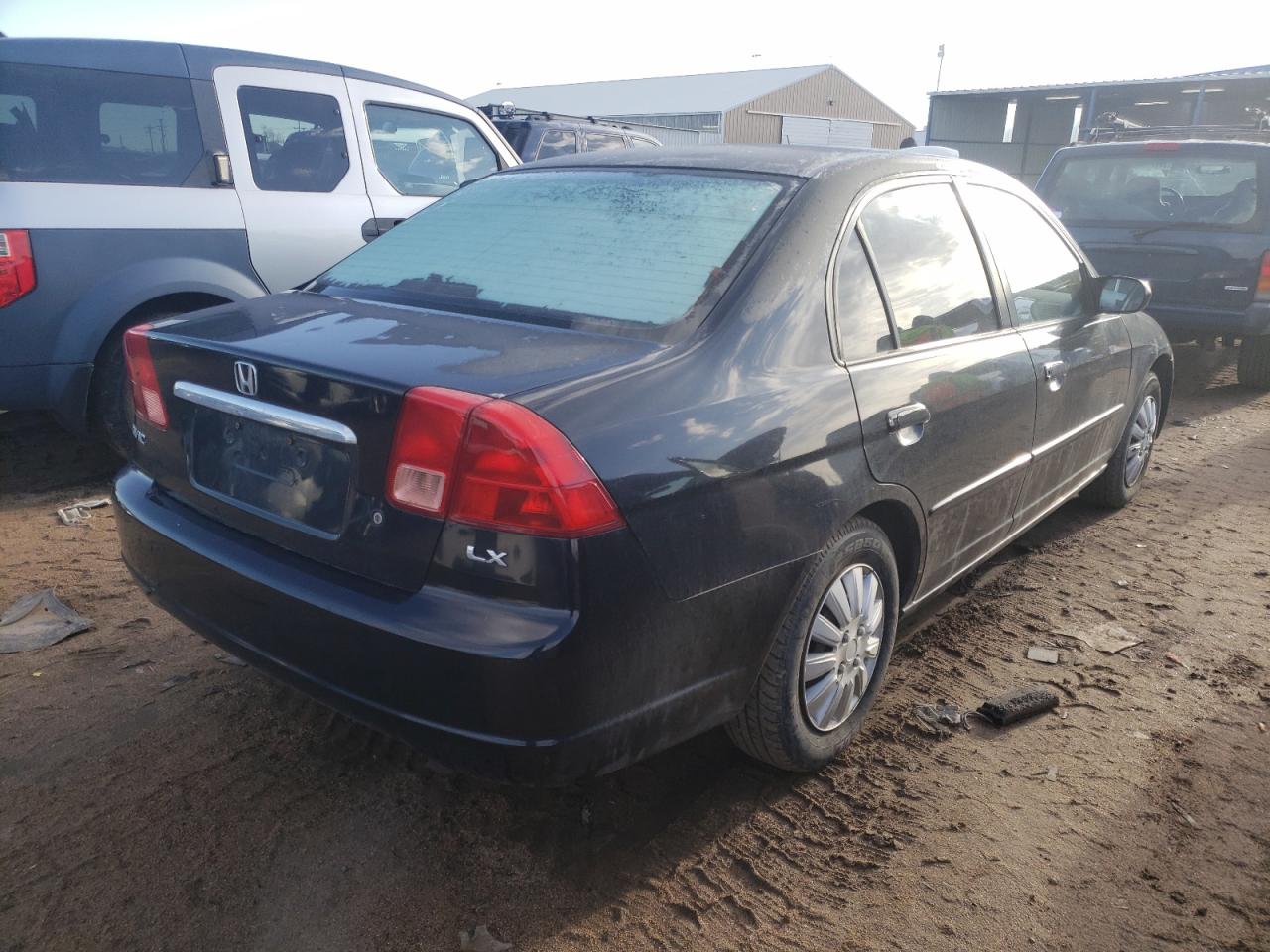 Photo 4 from auction – 2002 HONDA CIVIC LX with VIN 2HGES15602H575573