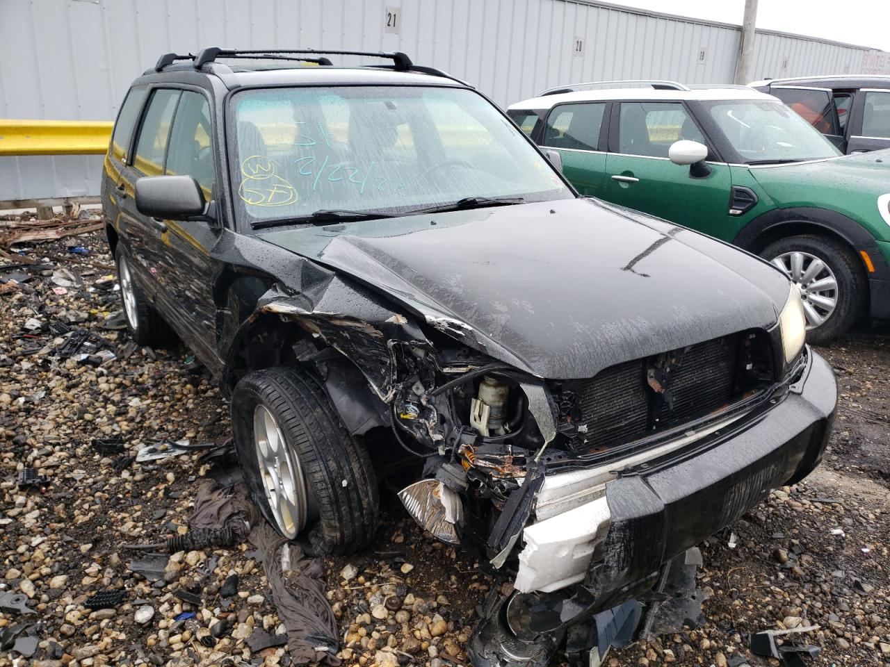 SUBARU FORESTER 2 2003 with VIN JF1SG656X3H722205 - Photo from auction