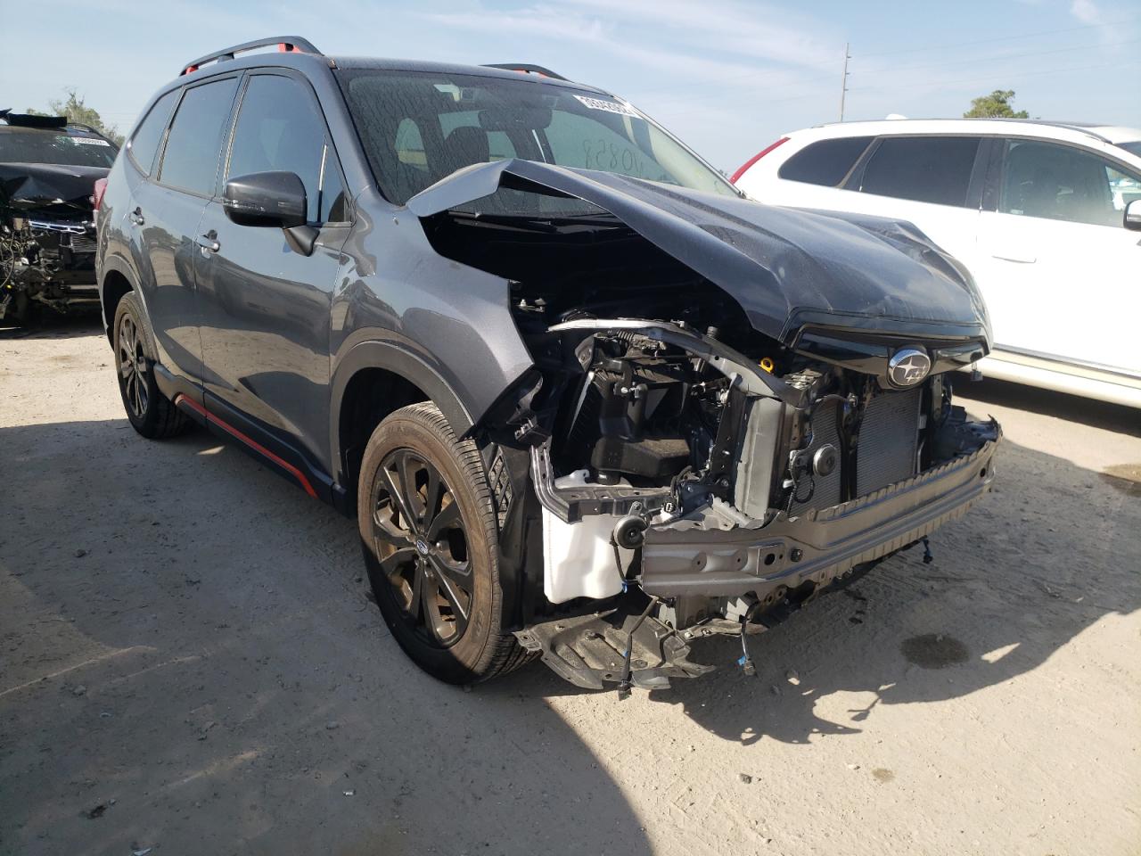 SUBARU FORESTER S 2021 with VIN JF2SKARC1MH432675 - Photo from auction