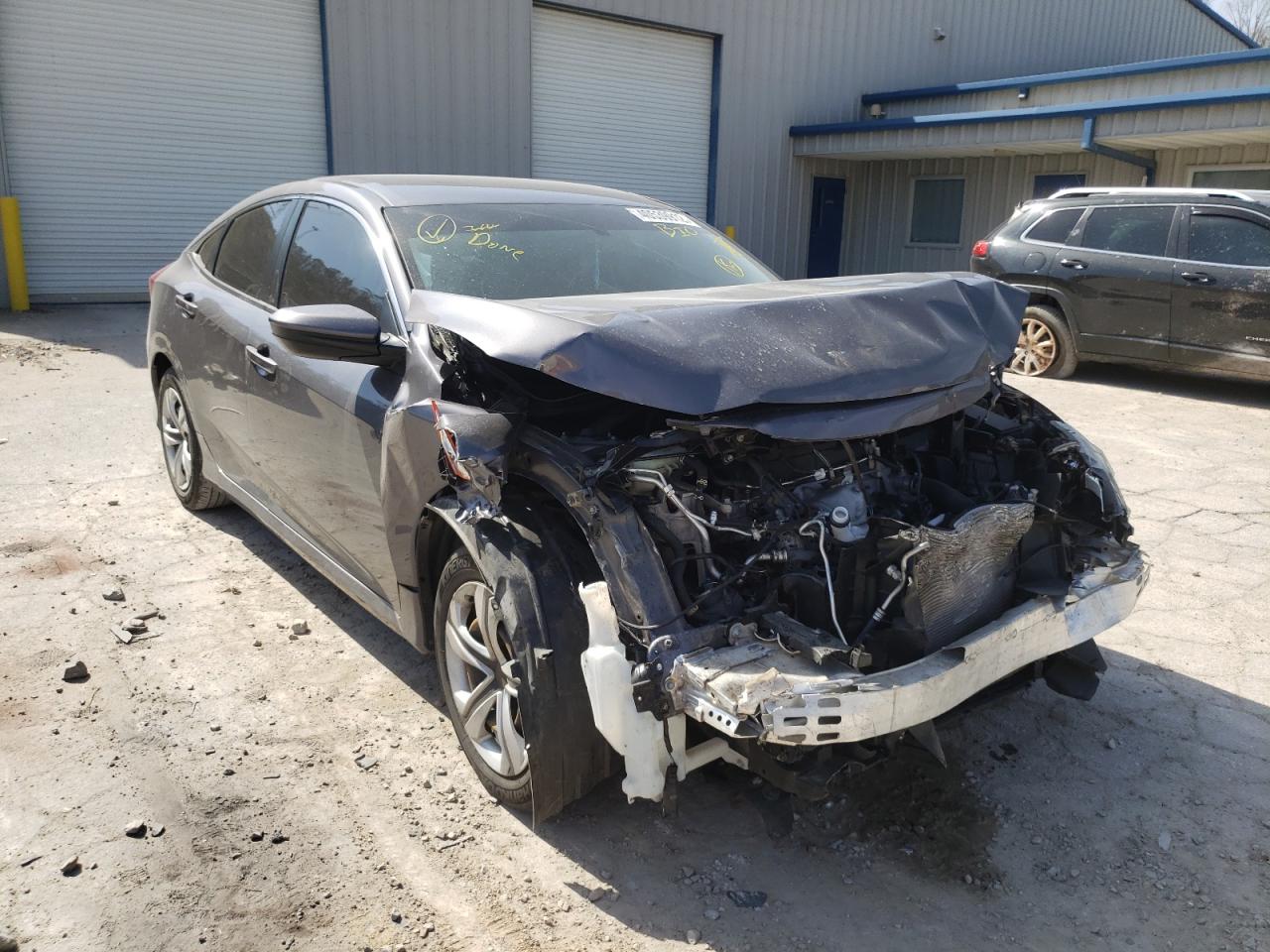 Photo 1 from auction – 2018 HONDA CIVIC LX with VIN 2HGFC2F50JH585466