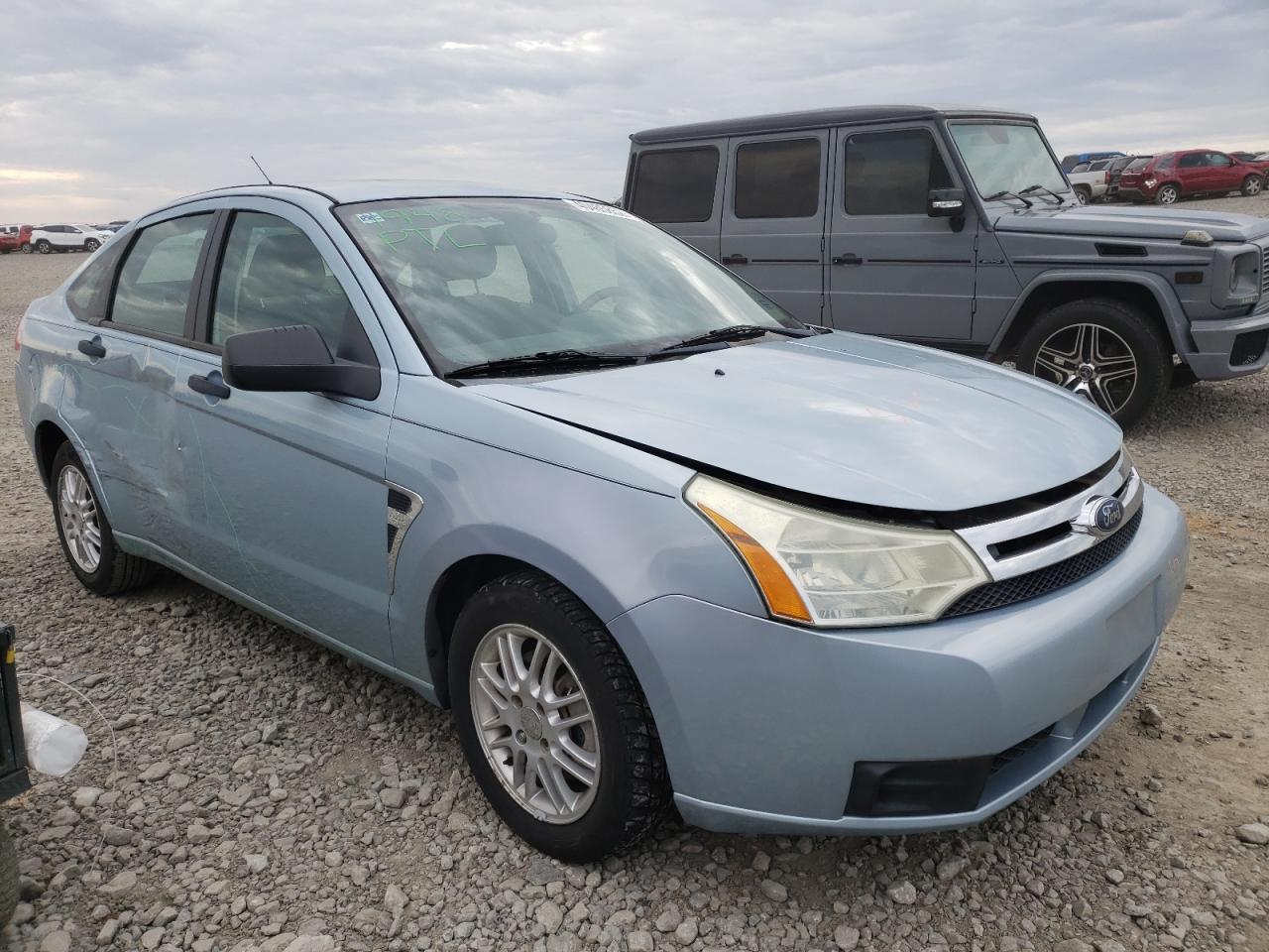 FORD FOCUS SE 2008 with VIN 1FAHP35N78W122616 - Photo from auction