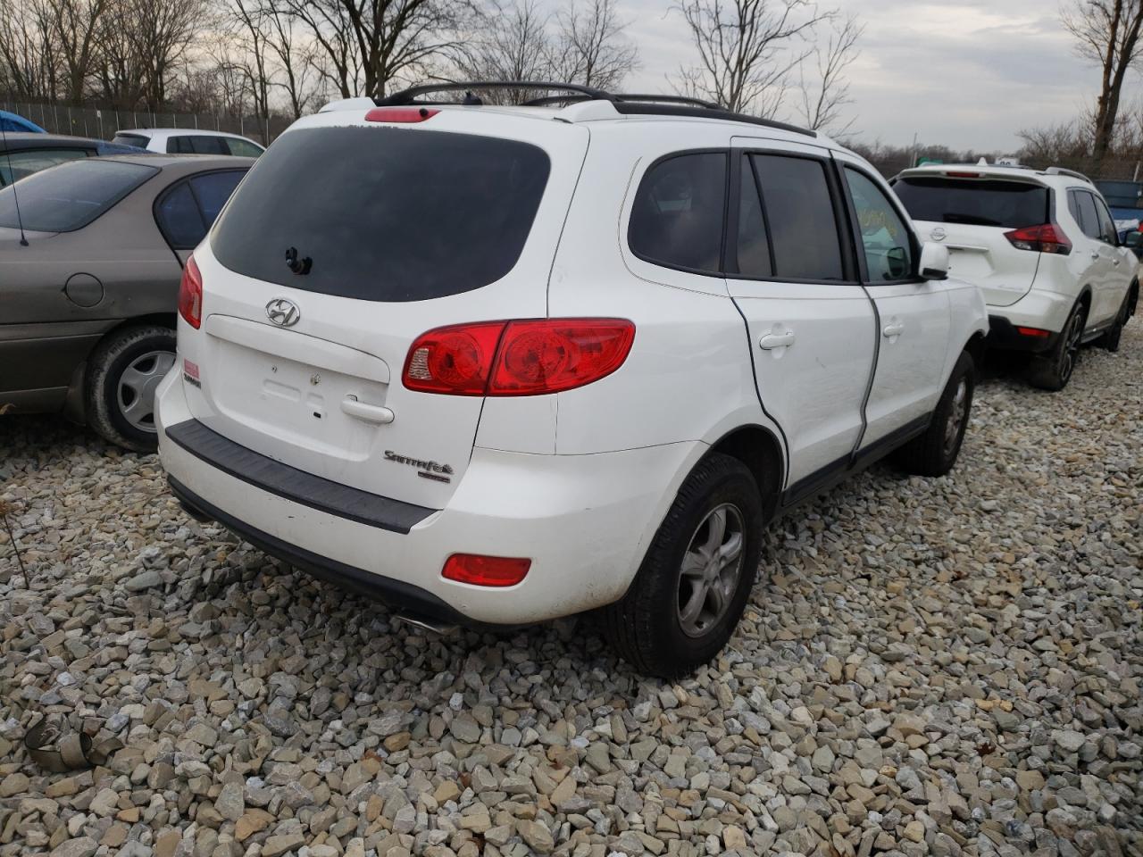Photo 4 from auction – 2007 HYUNDAI SANTA FE G with VIN 5NMSG73D87H049372