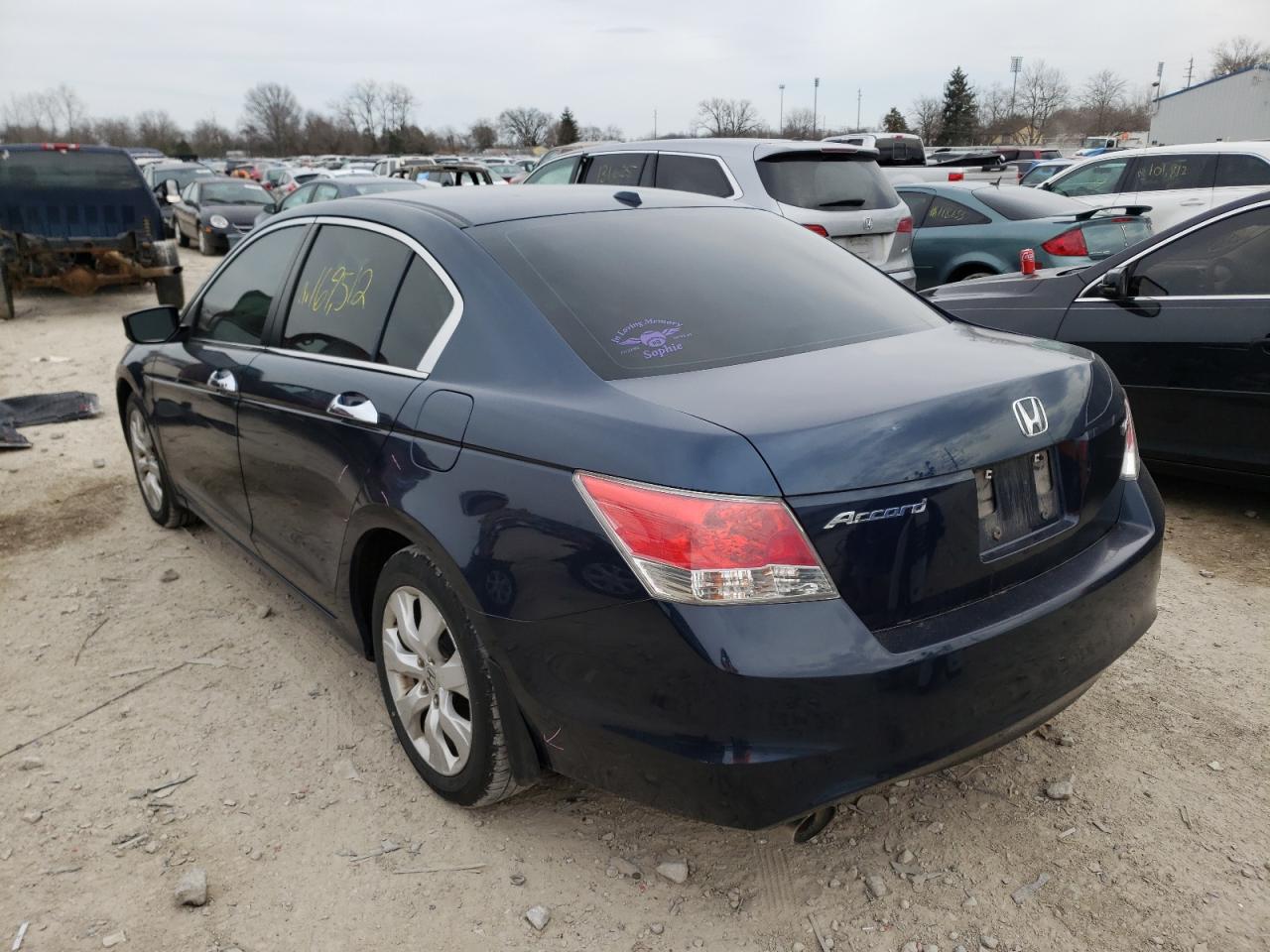 Photo 3 from auction – 2010 HONDA ACCORD EXL with VIN 5KBCP3F86AB008583