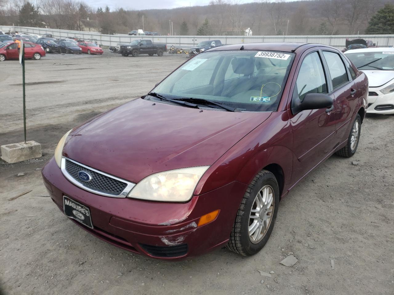 Photo 2 from auction – 2007 FORD FOCUS ZX4 with VIN 1FAFP34N77W329949