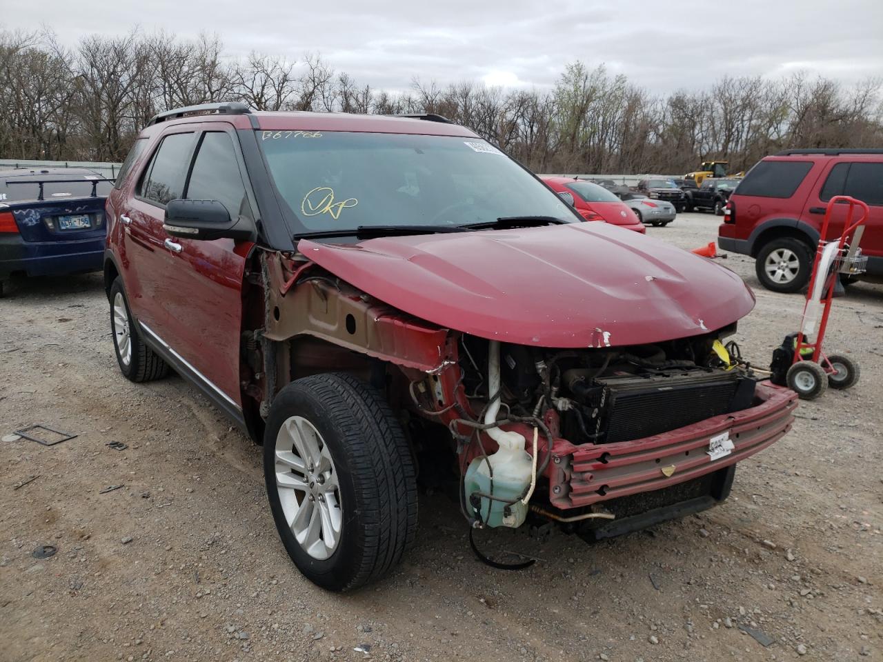 Photo 9 from auction – 2014 FORD EXPLORER X with VIN 1FM5K7D84EGB67786