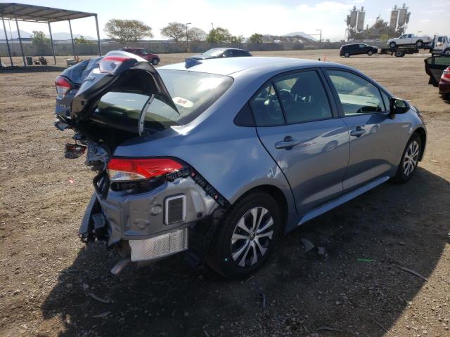 Photo 4 from auction – 2021 TOYOTA COROLLA LE with VIN JTDEAMDE4MJ027623