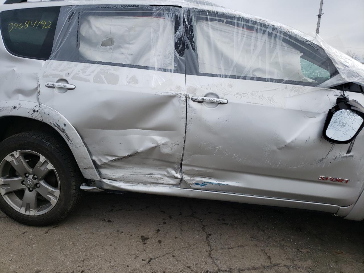 Photo 9 from auction – 2012 TOYOTA RAV4 SPORT with VIN JTMRF4DV9C5052303