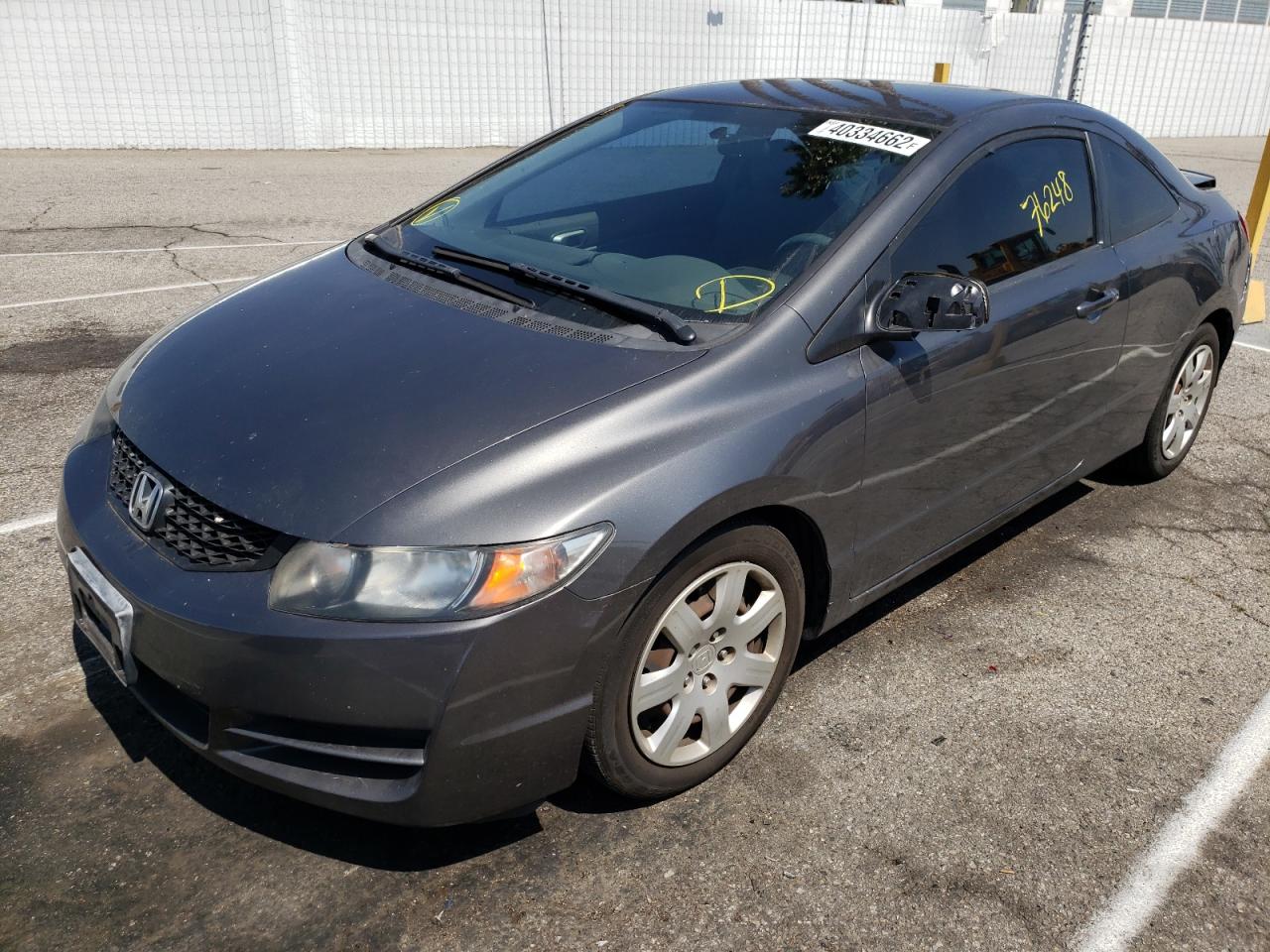 Photo 2 from auction – 2010 HONDA CIVIC LX with VIN 2HGFG1B60AH537799