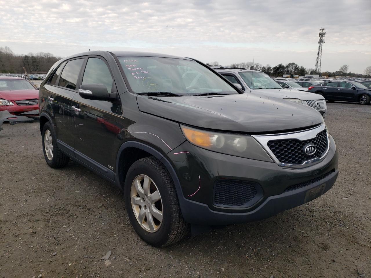 KIA SORENTO BA 2012 with VIN 5XYKTCA67CG200487 - Photo from auction