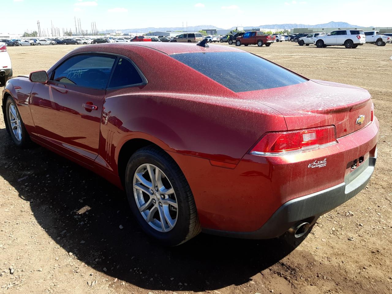 Photo 3 from auction – 2015 CHEVROLET CAMARO LS with VIN 2G1FB1E38F9216117