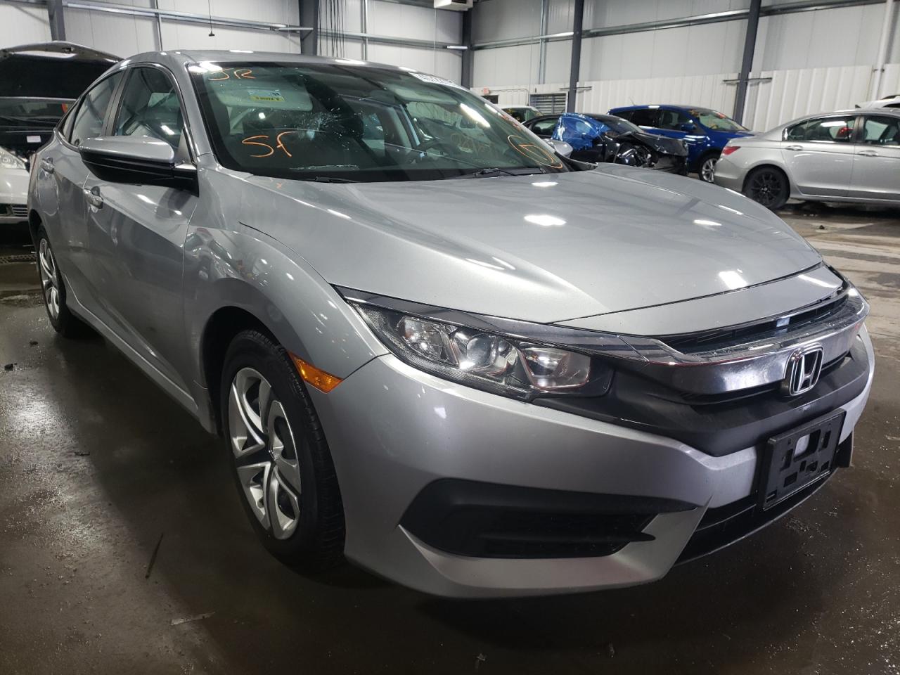 HONDA CIVIC LX 2016 with VIN 19XFC2F56GE089770 - Photo from auction