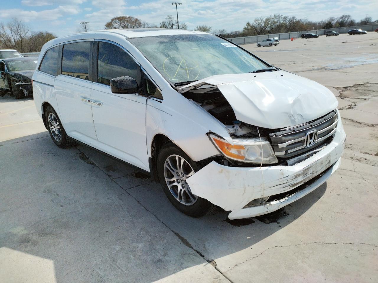 Photo 1 from auction – 2012 HONDA ODYSSEY EX with VIN 5FNRL5H60CB042596