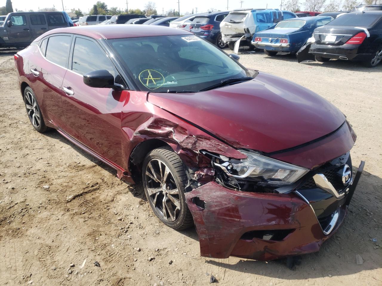 NISSAN MAXIMA 3.5 2018 with VIN 1N4AA6AP3JC402830 - Photo from auction