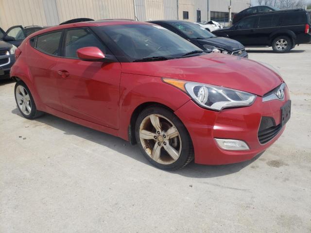 HYUNDAI VELOSTER 2014 with VIN KMHTC6AD8EU218109 - Photo from auction