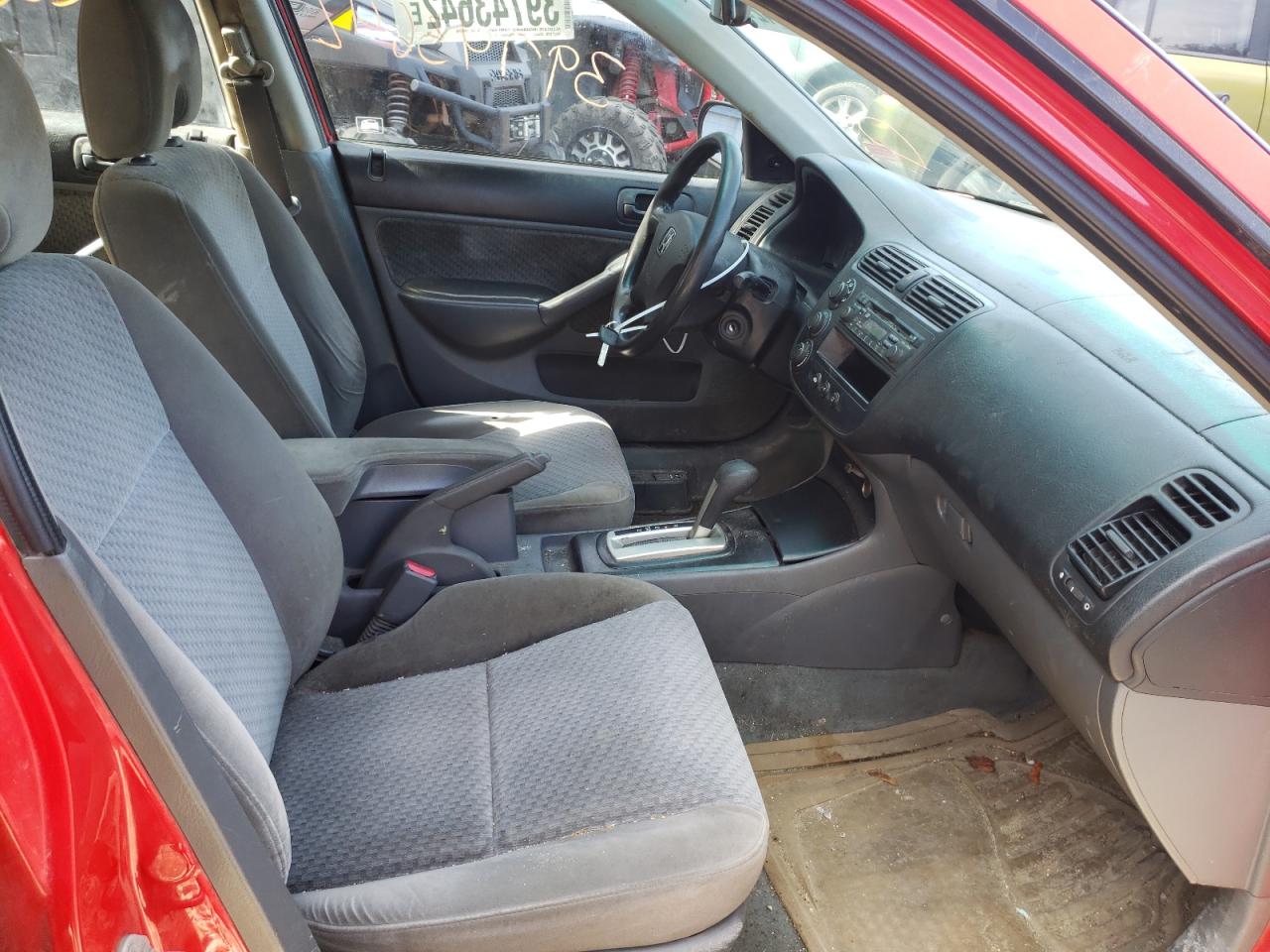 Photo 5 from auction – 2005 HONDA CIVIC with VIN 1HGES16345L021027