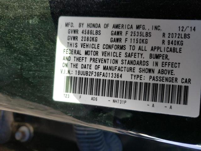 صورة رقم 10 من المزاد - 2015 ACURA TLX مع VIN 19UUB2F36FA013364