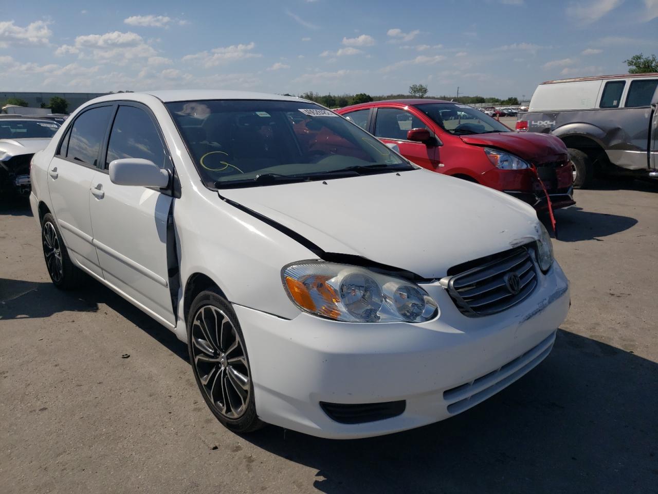 TOYOTA COROLLA CE 2003 with VIN JTDBR32E632014731 - Photo from auction