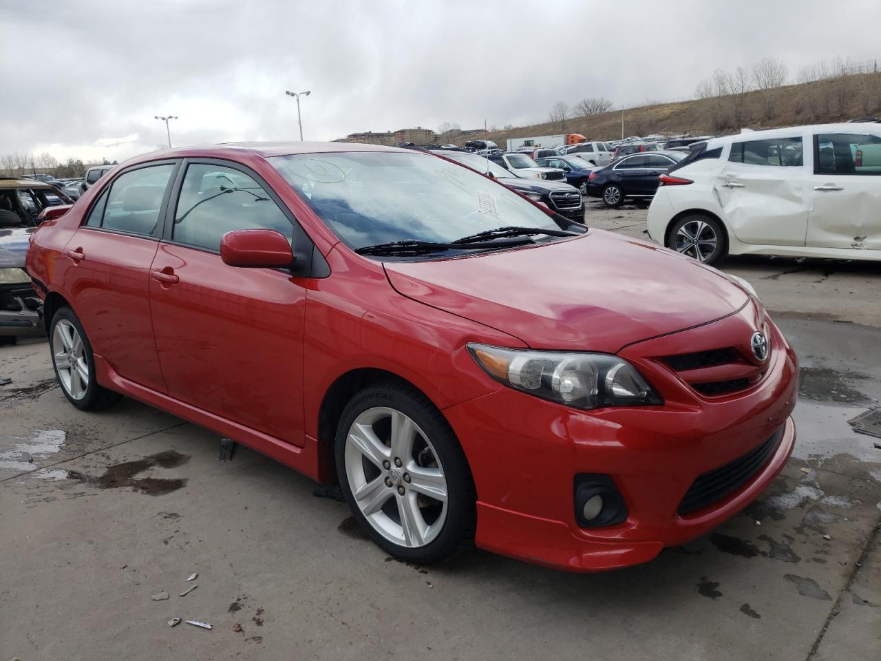 TOYOTA CAROLLA 2013 with VIN 2T1BU4EEXDC985444 - Photo from auction