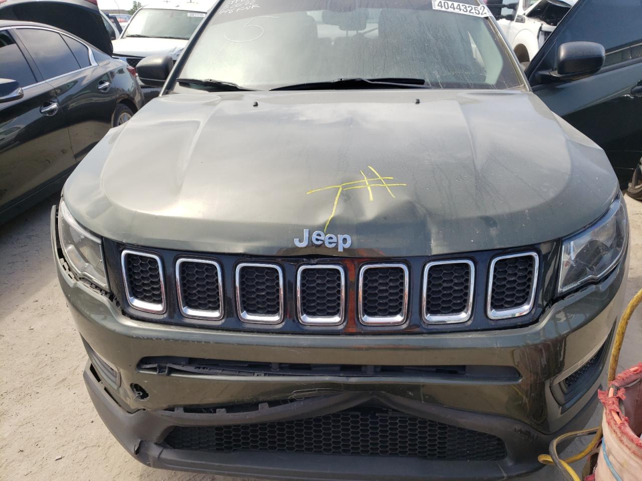 Photo 7 from auction – 2018 JEEP COMPASS SP with VIN 3C4NJCABXJT369294