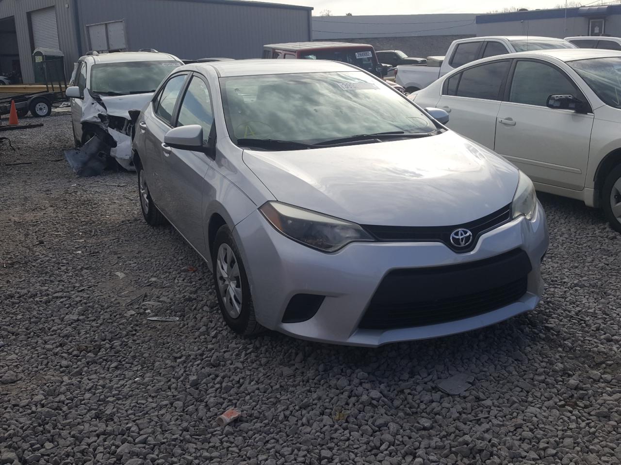 TOYOTA COROLLA L 2015 with VIN 2T1BURHE7FC365243 - Photo from auction