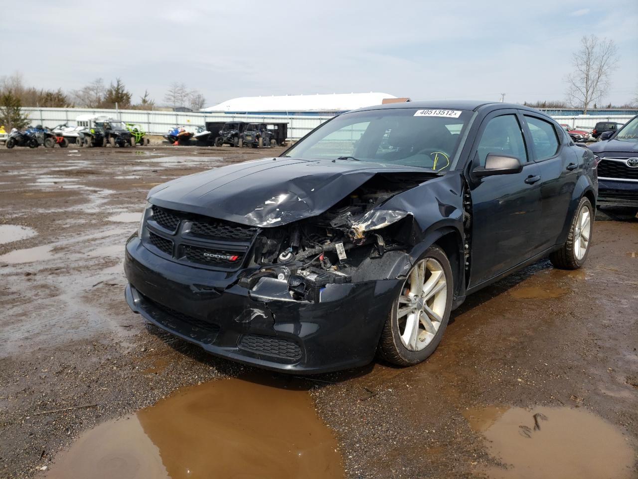 Photo 2 from auction – 2013 DODGE AVENGER SE with VIN 1C3CDZAG9DN748082