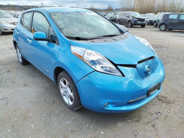 NISSAN LEAF S 2013 with VIN 1N4AZ0CP8DC423292 - Photo from auction