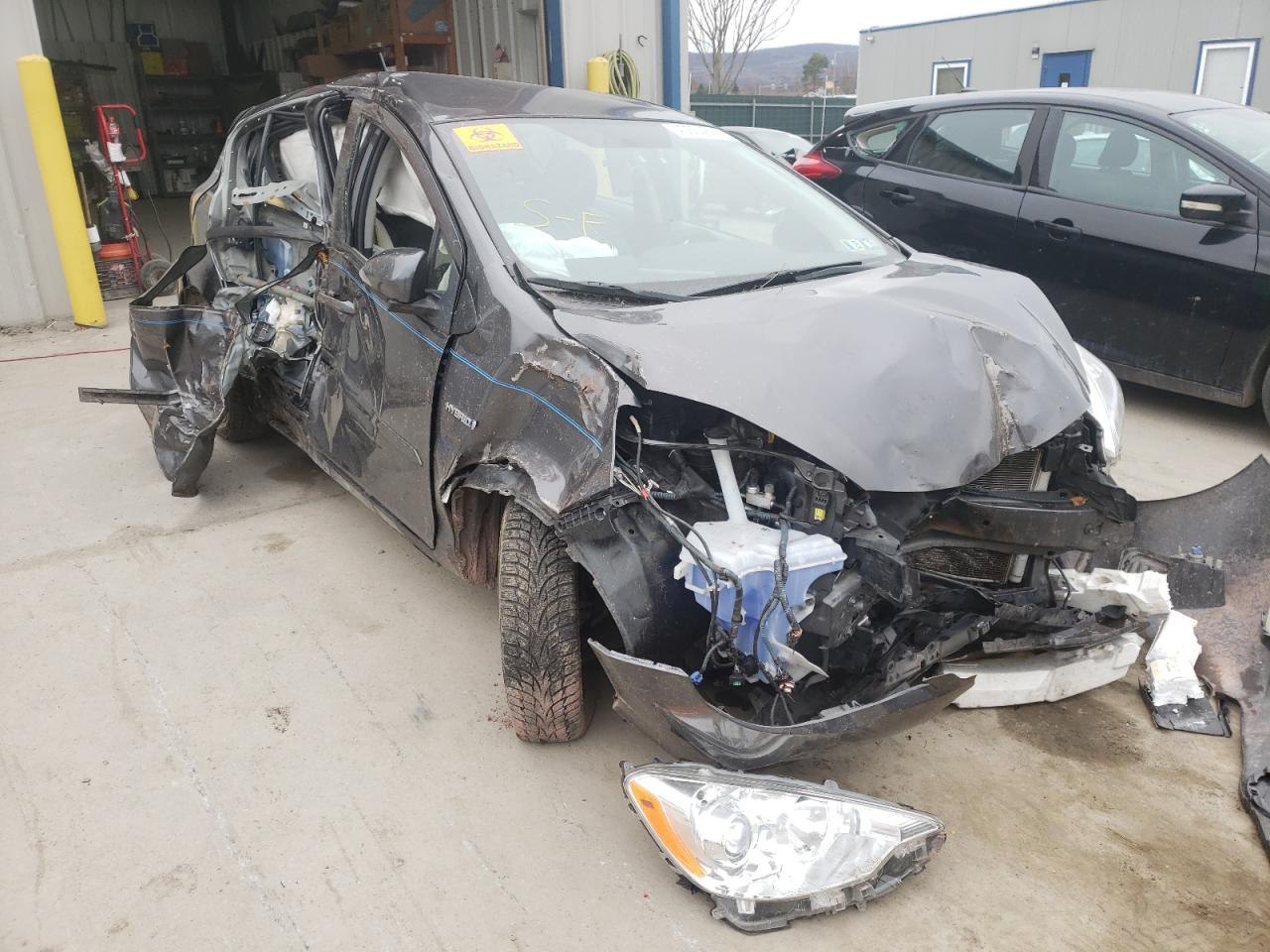 Photo 9 from auction – 2014 TOYOTA PRIUS C with VIN JTDKDTB37E1566048