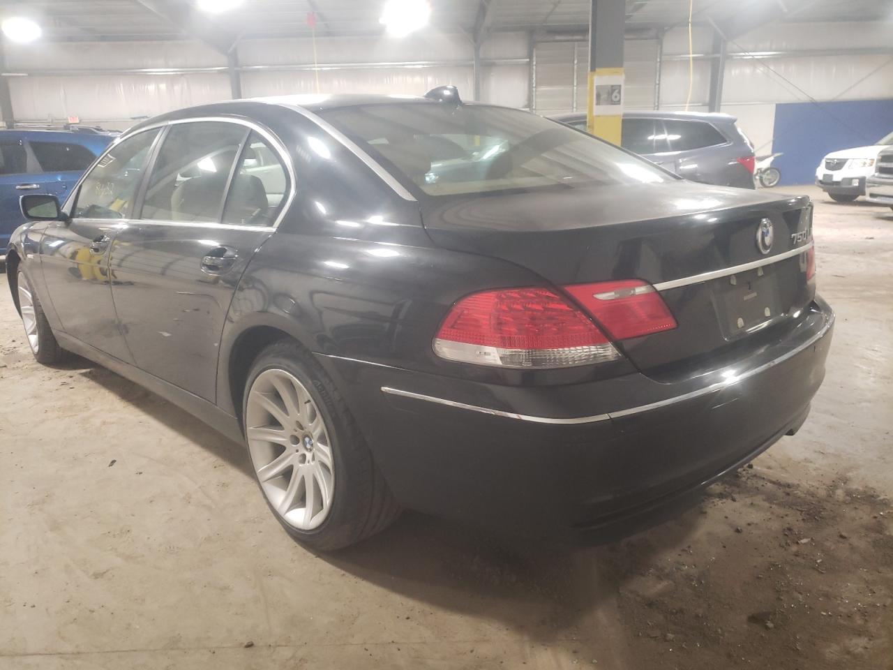 Photo 3 from auction – 2006 BMW 750 LI with VIN WBAHN83566DT31870
