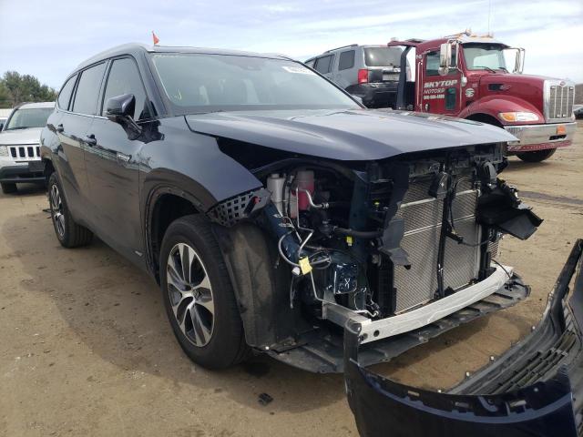 TOYOTA HIGHLANDER 2021 with VIN 5TDGBRCH9MS526788 - Photo from auction