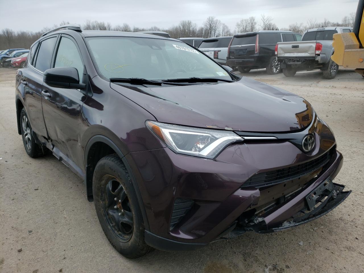 TOYOTA RAV4 LE 2017 with VIN 2T3BFREV5HW615649 - Photo from auction