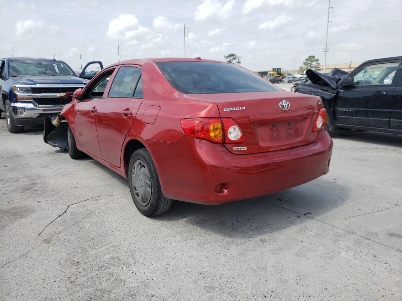 Photo 3 from auction – 2009 TOYOTA COROLLA BA with VIN 1NXBU40E79Z117818