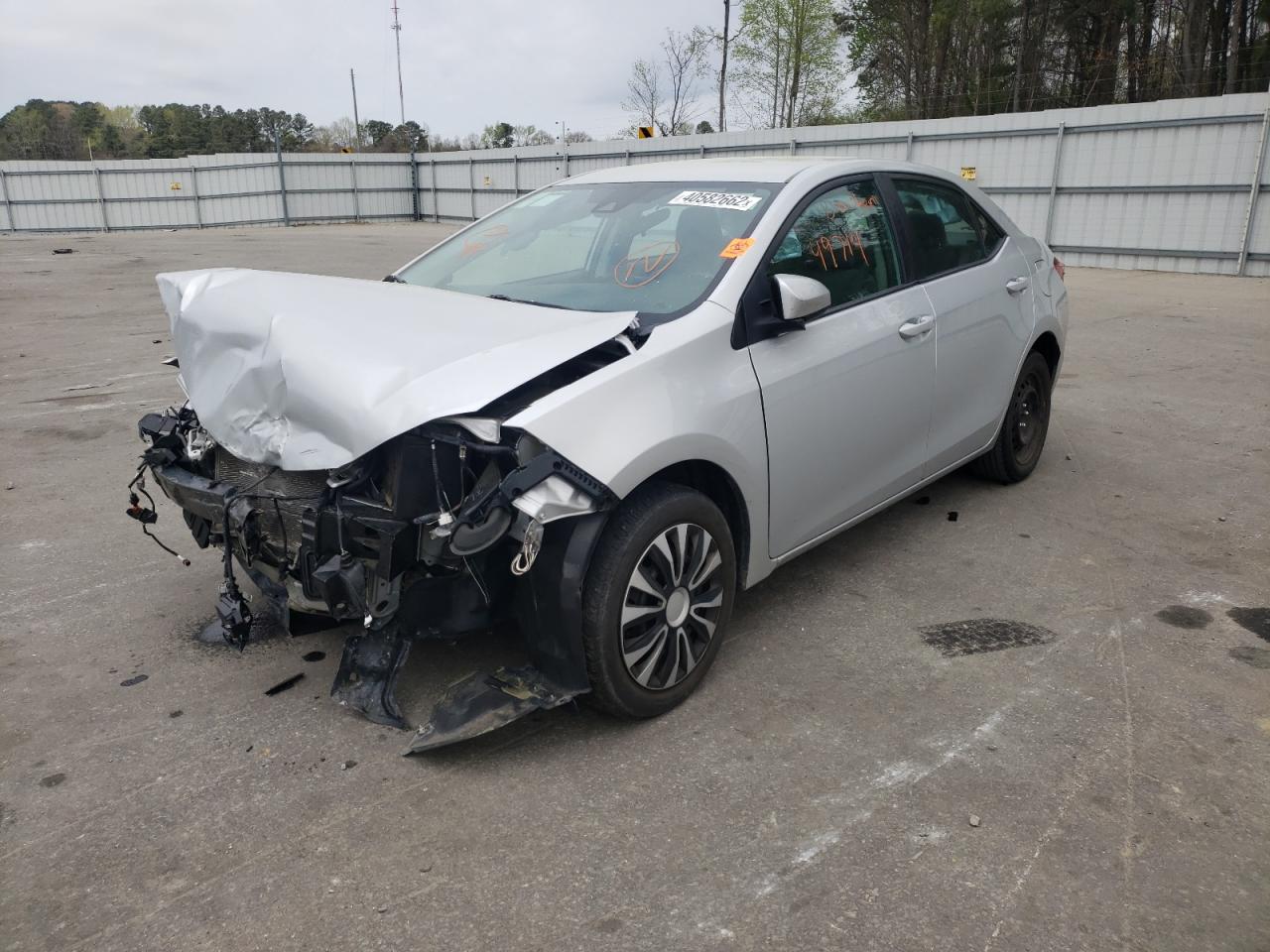 Photo 2 from auction – 2018 TOYOTA COROLLA L with VIN 2T1BURHE8JC090281
