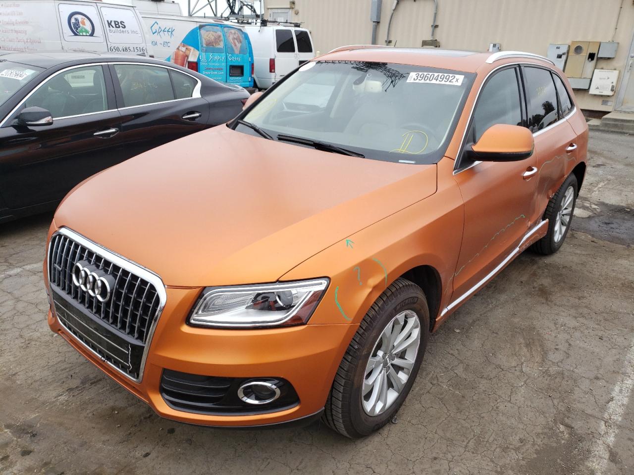 Photo 2 from auction – 2015 AUDI Q5 PREMIUM with VIN WA1LFAFP2FA020883