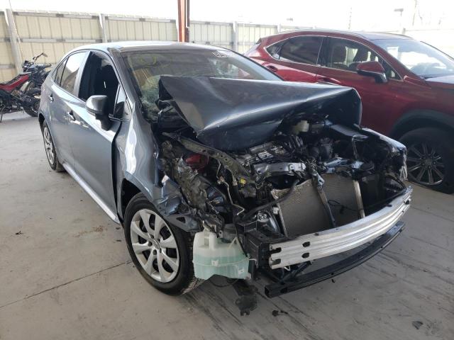 TOYOTA COROLLA LE 2021 with VIN JTDEPMAE7MJ147516 - Photo from auction