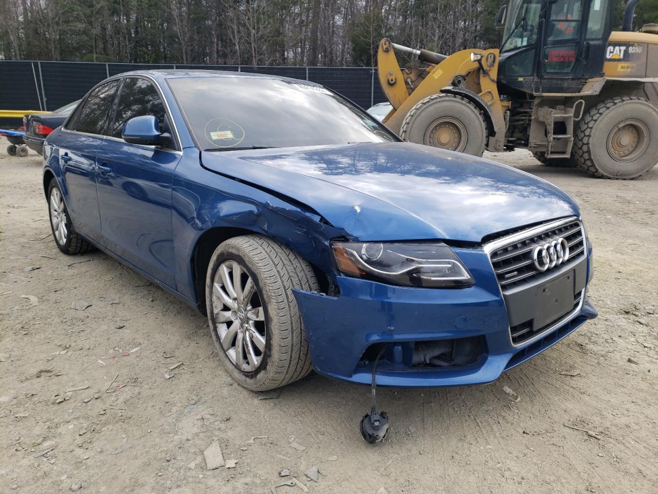 Photo 1 from auction – 2009 AUDI A4 PREMIUM with VIN WAUSF98K89N028451