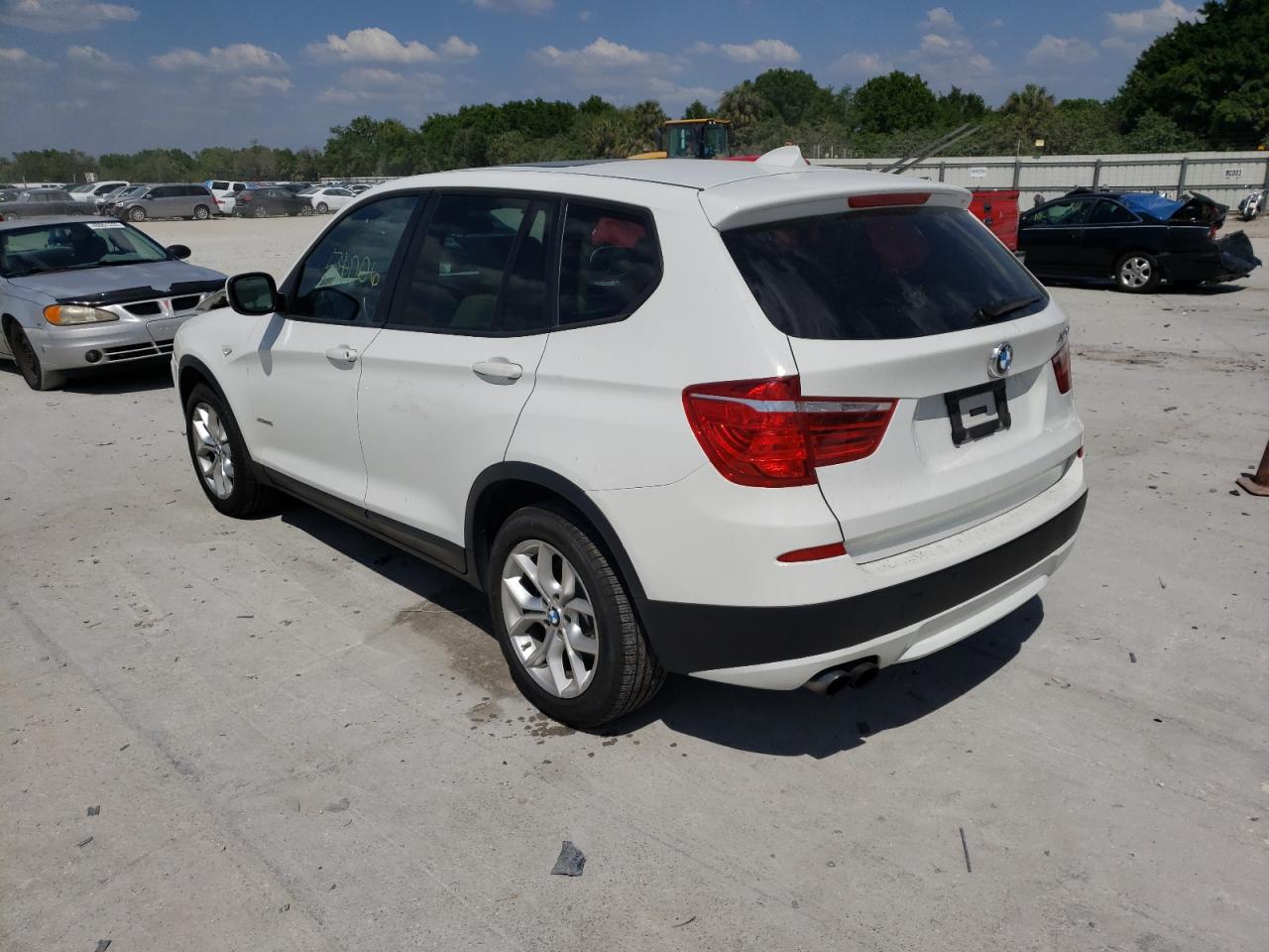 Photo 3 from auction – 2013 BMW X3 XDRIVE2 with VIN 5UXWX9C57D0D00062