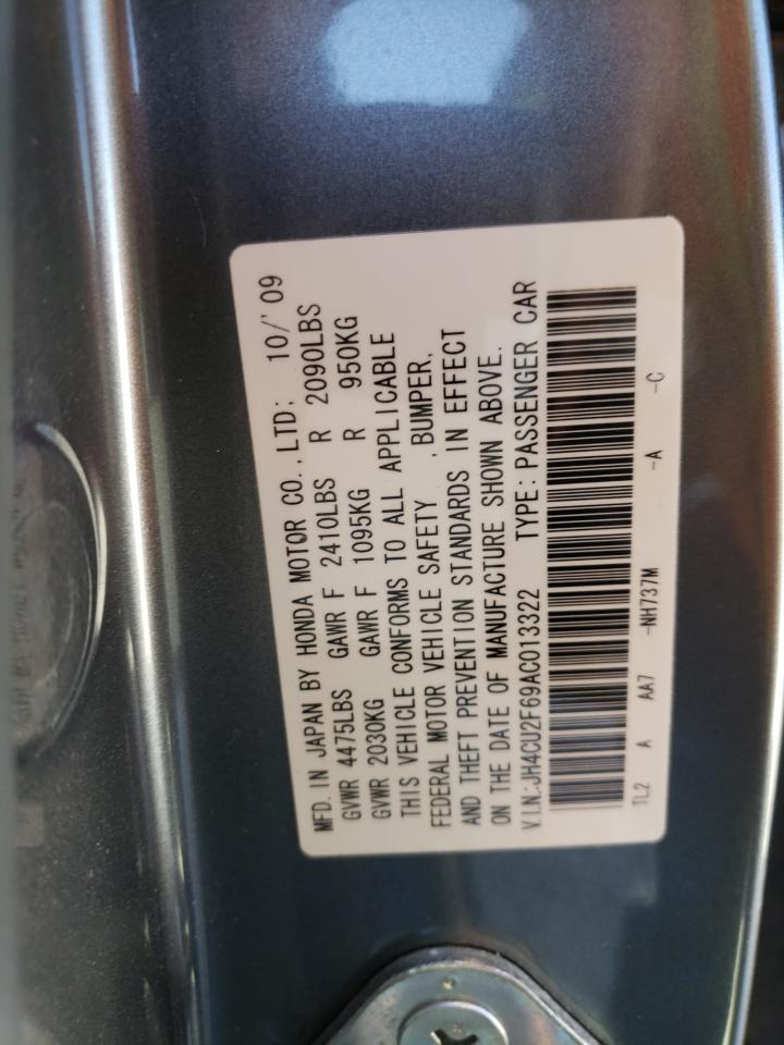 Photo 10 from auction – 2010 ACURA TSX with VIN JH4CU2F69AC013322