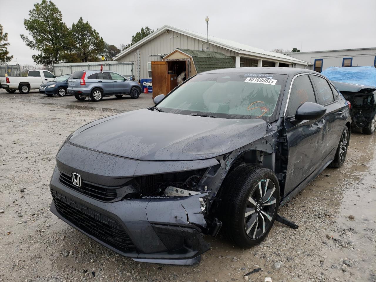 Photo 2 from auction – 2022 HONDA CIVIC EX with VIN JHMFE1F78NX007958