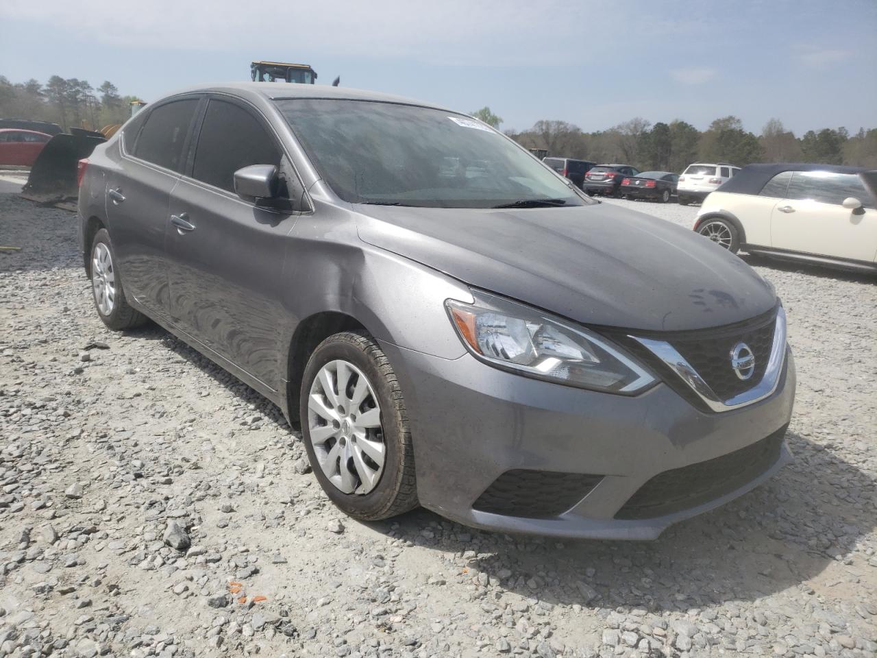 NISSAN SENTRA S 2016 with VIN 3N1AB7AP2GY323925 - Photo from auction