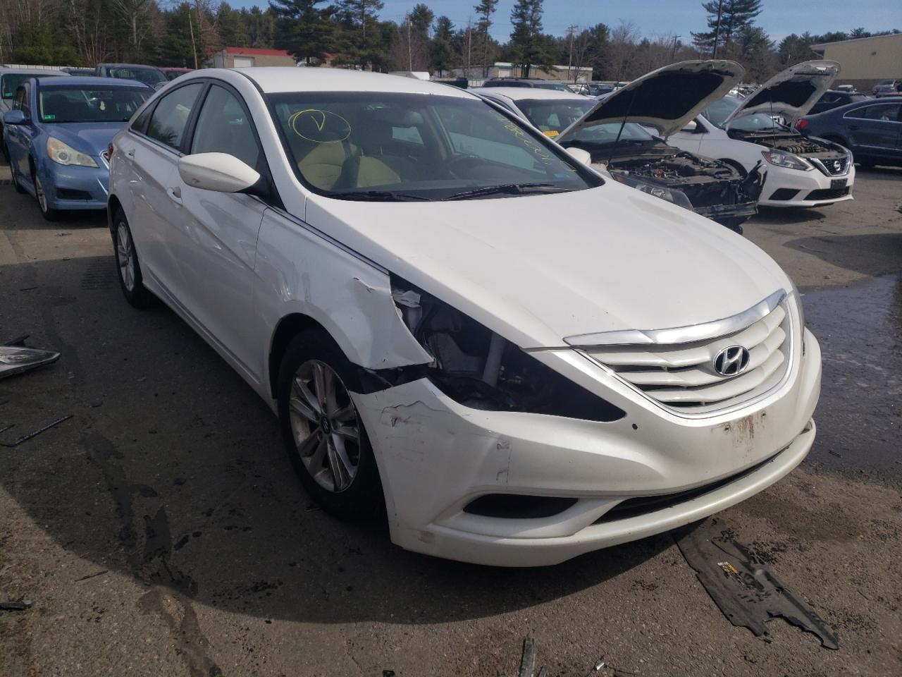 Photo 1 from auction – 2012 HYUNDAI SONATA GLS with VIN 5NPEB4AC7CH449621