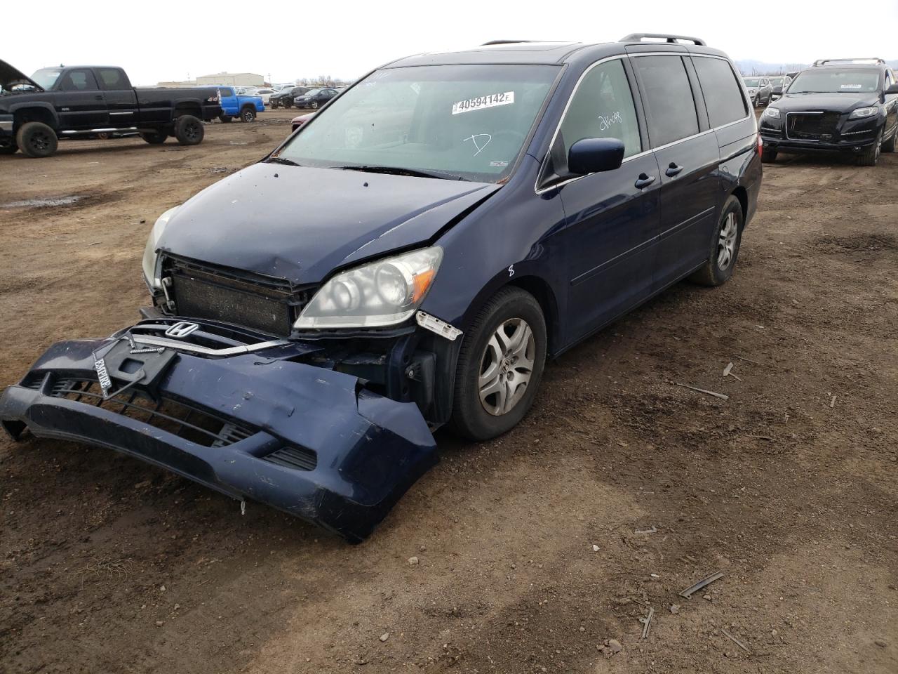 Photo 2 from auction – 2006 HONDA ODYSSEY EX with VIN 5FNRL38786B092292