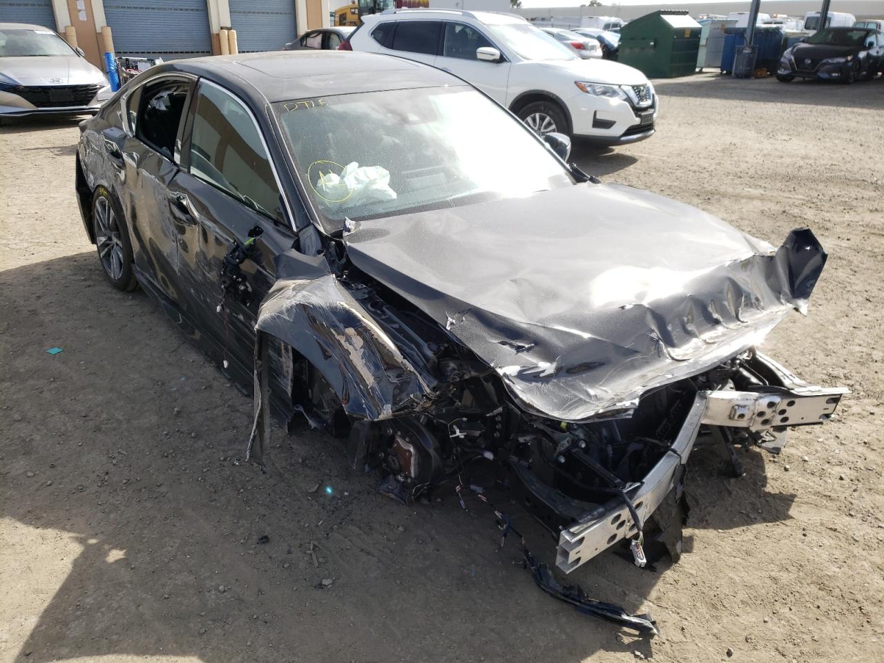 LEXUS IS 300 2021 with VIN JTHCA1D27M5112040 - Photo from auction